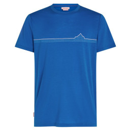 Мъжка тениска Icebreaker Men Merino 150 Tech Lite SS Tee Range Stripes