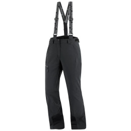 Дамски ски панталони Salomon Brilliant Pant W черен DEEP BLACK