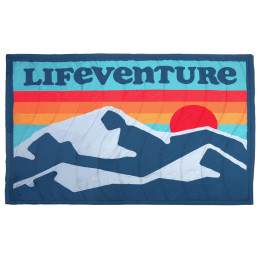 Одеяло LifeVenture Sundown Berber Lined Blanket син Retro