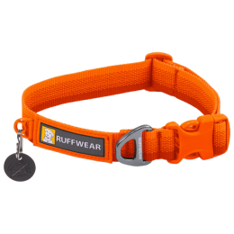 Нашийник за куче Ruffwear Front Range™ Collar оранжев Blaze Orange