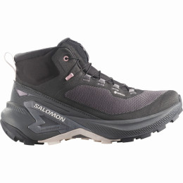 Дамски обувки Salomon Genesis Mid Gtx W черен Black / Dawn Pink / Lilac Ash