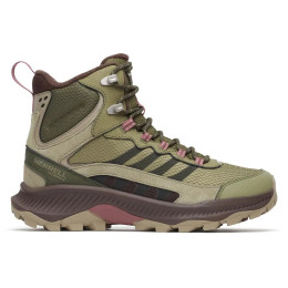 Дамски туристически обувки Merrell Speed Strike 2 Thermo Mid Wp светло зелен olivine