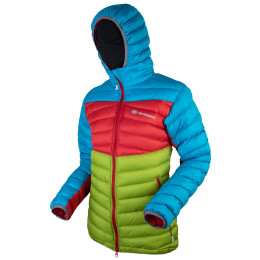 Дамско пухено яке Sir Joseph Apris hooded Lady II тюркоазен TurquoiseRedGreen