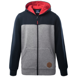 Детски суичър Bejo Tiago II Jrb сив/червен DarkSapphire/GrayMelange/ChineseRed