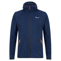 Мъжки суитшърт Salewa Nuvolo Pl M Jkt 2022 тъмно син dark denim melange