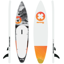 SUP борд Elements Gear RYSO 12.6 сив grey