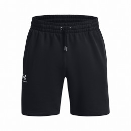 Мъжки къси панталони Under Armour Icon Fleece Short черен Black/White