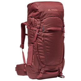 Дамска туристическа раница Vaude Women's Astrum EVO 55+10 тъмночервен