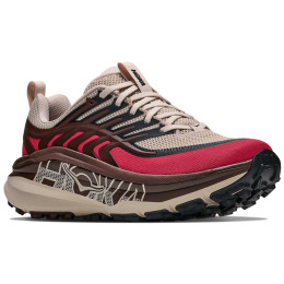 Мъжки обувки за бягане Hoka Stinson 8 черен/червен River Rock Grey / Spiced Chocolate