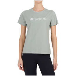 Дамска тениска 4F Tshirt F3495 светло зелен Mint