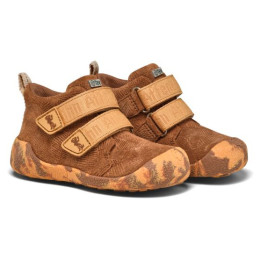Dětské barefoot boty Affenzahn Prewalker Lowboot Leather Talky Affenzahn кафяв Affenzahn