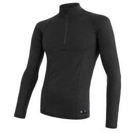 Мъжка тениска Sensor DF Merino Wool dl.r. zip