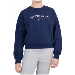 Детски суитшърт 4F Sweatshirt F2708 Dark Blue тъмно син Dark Blue