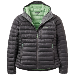Дамско яке Rab Microlight Alpine Down Hoody сив Graphene
