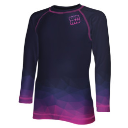 Детска функционална тениска WAMU Mozaika purple лилав