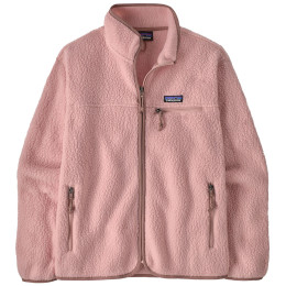 Дамски суитшърт Patagonia W's Retro Pile Jacket розов Fuzzy Mauve
