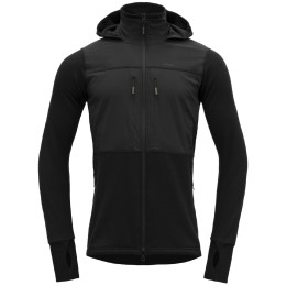 Мъжко софтшел яке Devold Herøy Hybrid Merino Jkt Man черен