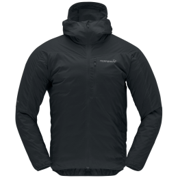 Мъжко яке Norrona falketind aero60 Zip Hood черен Caviar Black