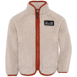 Детски суитшърт Didriksons Gibbs Kids Fullzip 2 Beach Beige/Rust бежов Beach Beige/Rust