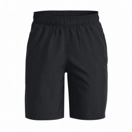 Детски къси панталони Under Armour Woven Graphic Shorts-BLK черен Black