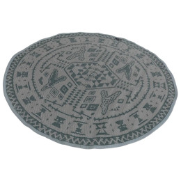 Килим за палатка Easy Camp Bilberry Round Carpet 150 cm сив