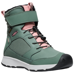 Детски зимни ботуши Keen Skua Winter Wp Youth зелен dark forest/rose elegance