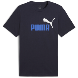 Мъжка тениска Puma ESS 2 Color No. 1 Logo Tee син New Navy
