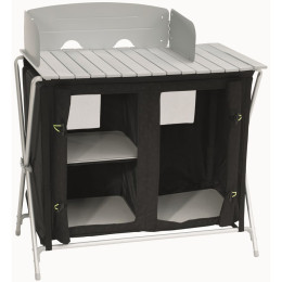 Кухня Outwell Sudbury Kitchen Table (2022) черен/сребърен