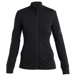 Дамски функционален суитшърт Icebreaker Women Merino 260 Quantum IV LS Zip черен Black