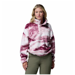 Дамски суитшърт Columbia Helvetia™ II Printed Cropped Half Snap