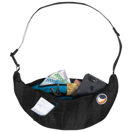 Чанта за кръста Ticket to the moon Upcycled Sling Bag черен Black