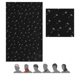 Кърпа Sensor Tube Pattern черен/бял