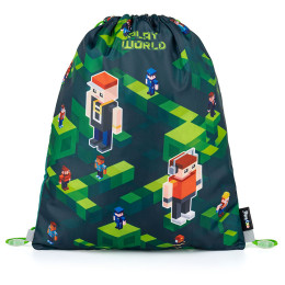 Калъф за обувки Oxybag Sáček na cvičky тъмно зелен