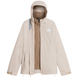 Дамско яке The North Face W Quest Mono Triclimate розов Timeless Taupe/Garnet