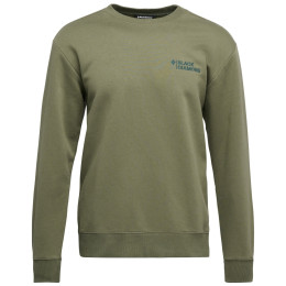 Мъжки суитшърт Black Diamond M Mini Stacked Crewneck