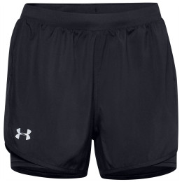Дамски къси панталони Under Armour Fly By 2.0 2N1 Short черен