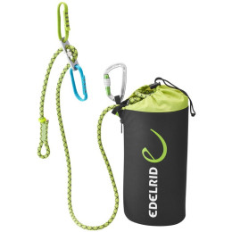 Комплект за обезопасяване Edelrid Via Ferrata Belay Kit II 25 m черен/зелен assorted colours 