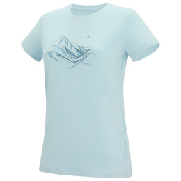 Дамска тениска Regatta Womens Fingal Stretch светло син Skyway