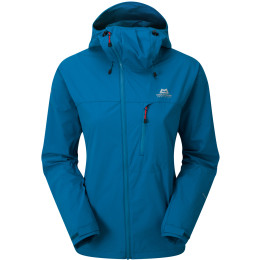 Дамско яко Mountain Equipment Squall Hooded Wmns Jacket син LagoonBlue