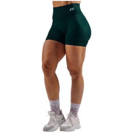 Дамски къси панталони Nebbia Extra Push-Up Shorts Primal тъмно зелен DARK GREEN