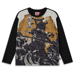 Детска тениска Lego Wear Lwtaj 718 Black