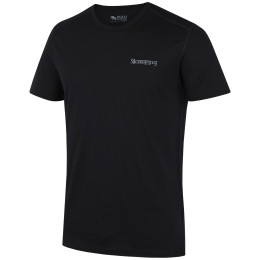 Мъжка тениска Zulu Merino 160 Short 4C Comfy черен black