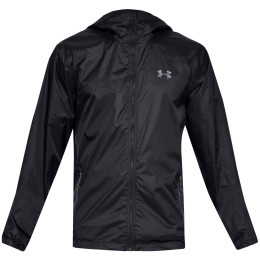 Мъжко яке Under Armour Forefront Rain Jacket черен Black//Steel