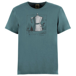 Мъжка тениска E9 Moka син/сив