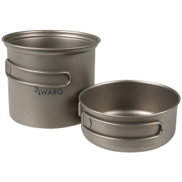 Комплект прибори Warg Hyperion Titan Cook Set сив