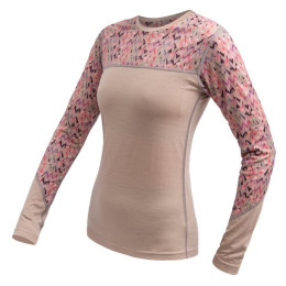 Дамска тениска Sensor Merino Impress, dl.rukáv