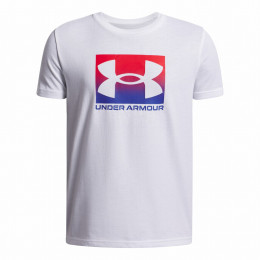 Детска тениска Under Armour B BOXED SPORTS UPDATE SS бял White