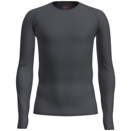 Функционална мъжка тениска  Icebreaker M Mer 260 Zoneknit Seamless LS Crewe черен Graphite