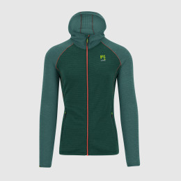 Мъжки суитшърт Karpos Ambrizzola Full-Zip Hoodie зелен