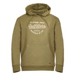 Мъжки суичър Alpine Pro Nubej зелен